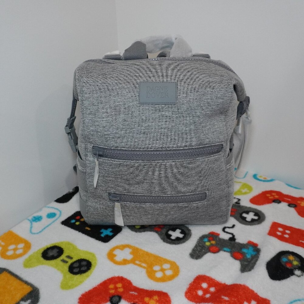 Dagne Dover Medium Indi Diaper Bag in color Heather Grey